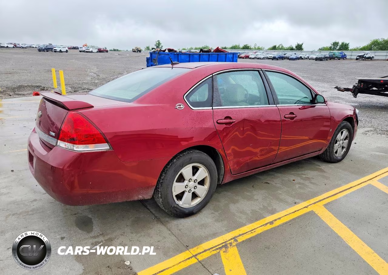 2008 Chevrolet Impala Lt VIN:2G1WT58K489154645 - 3