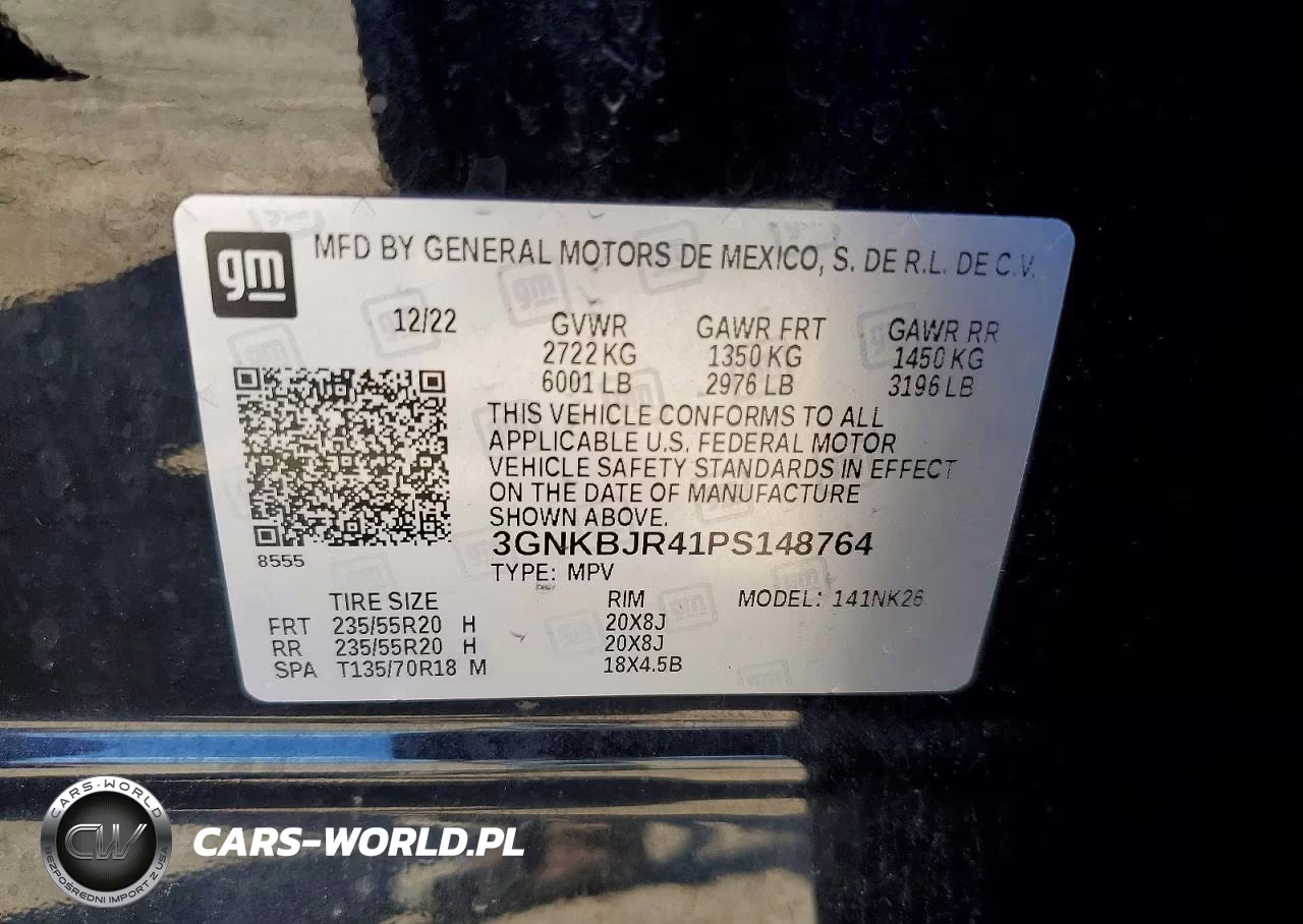 2023 Chevrolet Blazer 3Lt VIN:3GNKBJR41PS148764 - 13