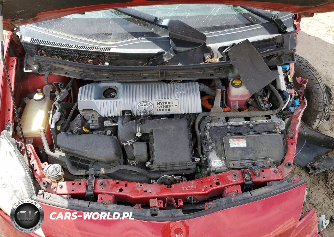 2013 Toyota Prius Two VIN:JTDKN3DU0D1653971 - 11