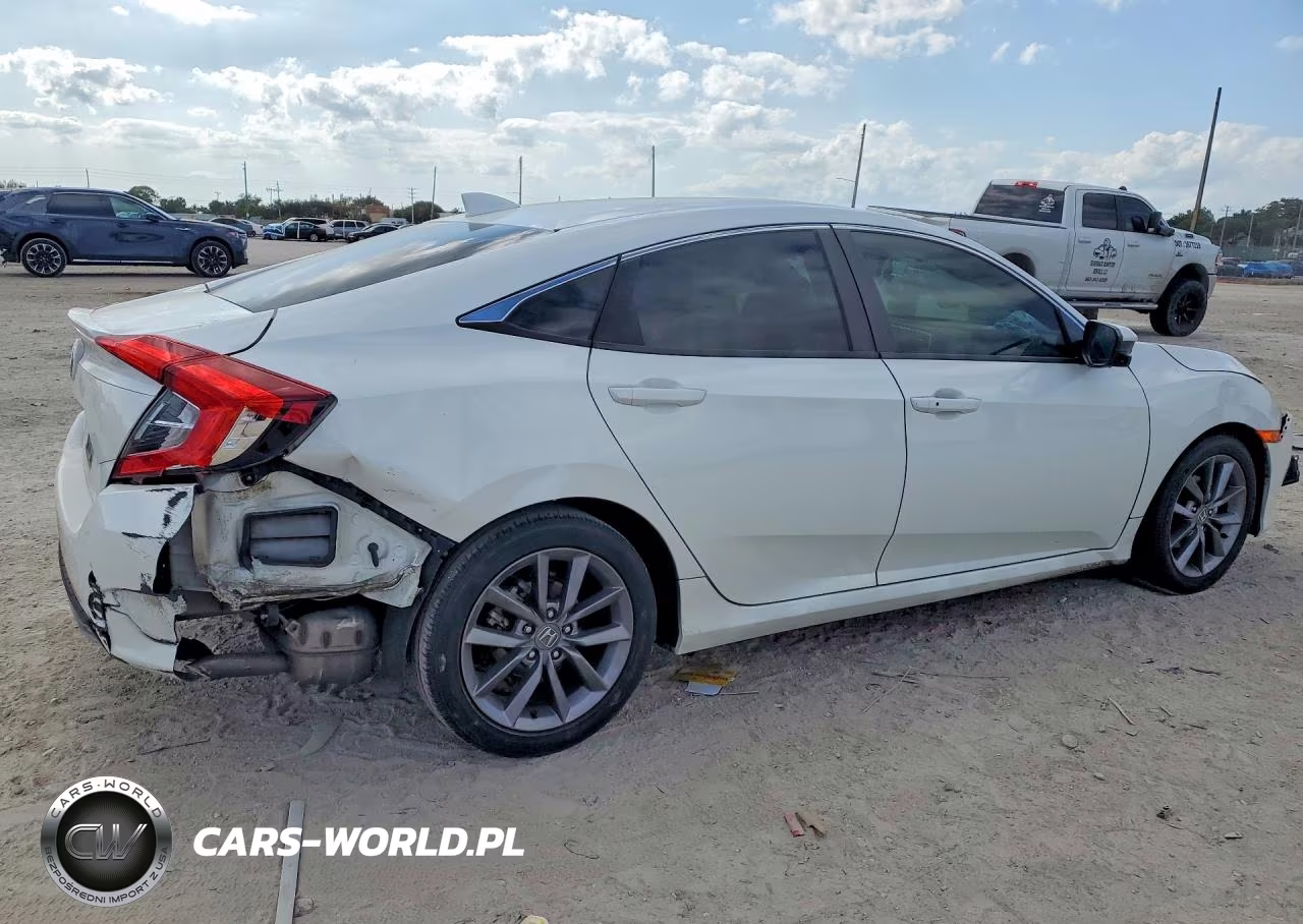 2020 Honda Civic Exl VIN:19XFC1F75LE003256 - 3
