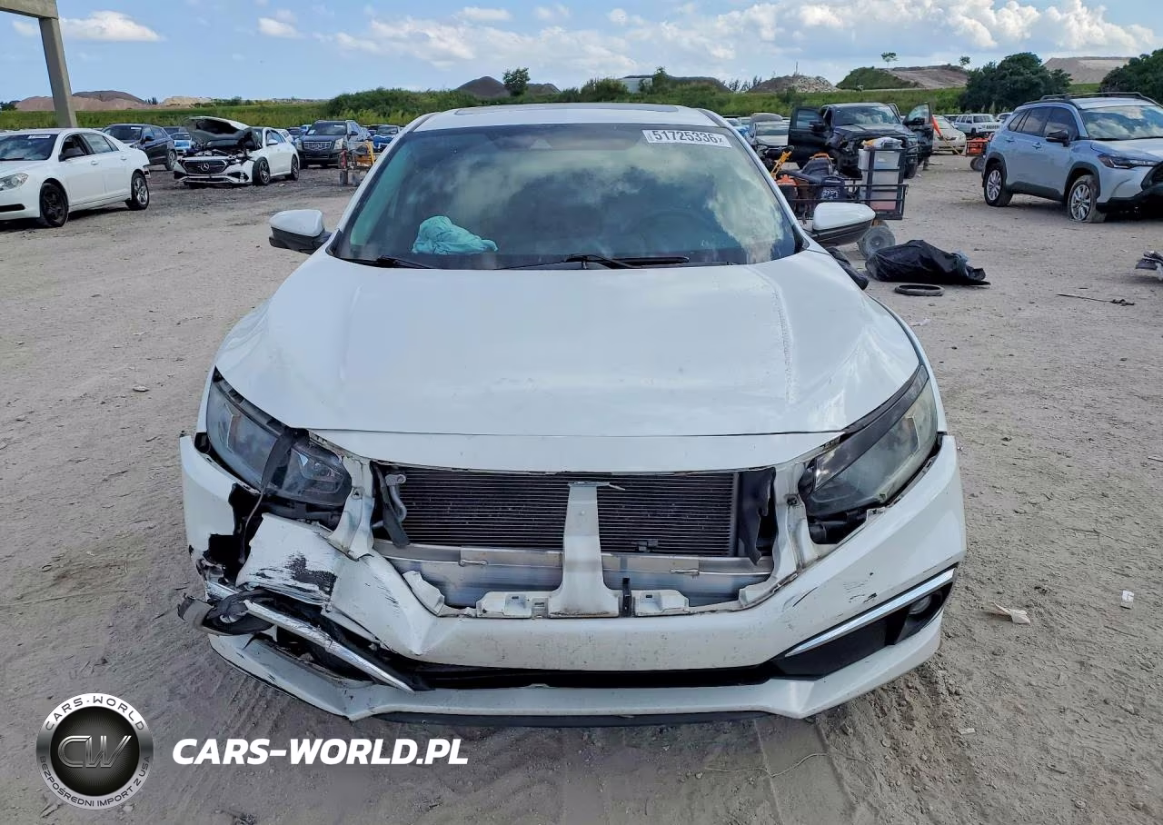 2020 Honda Civic Exl VIN:19XFC1F75LE003256 - 5