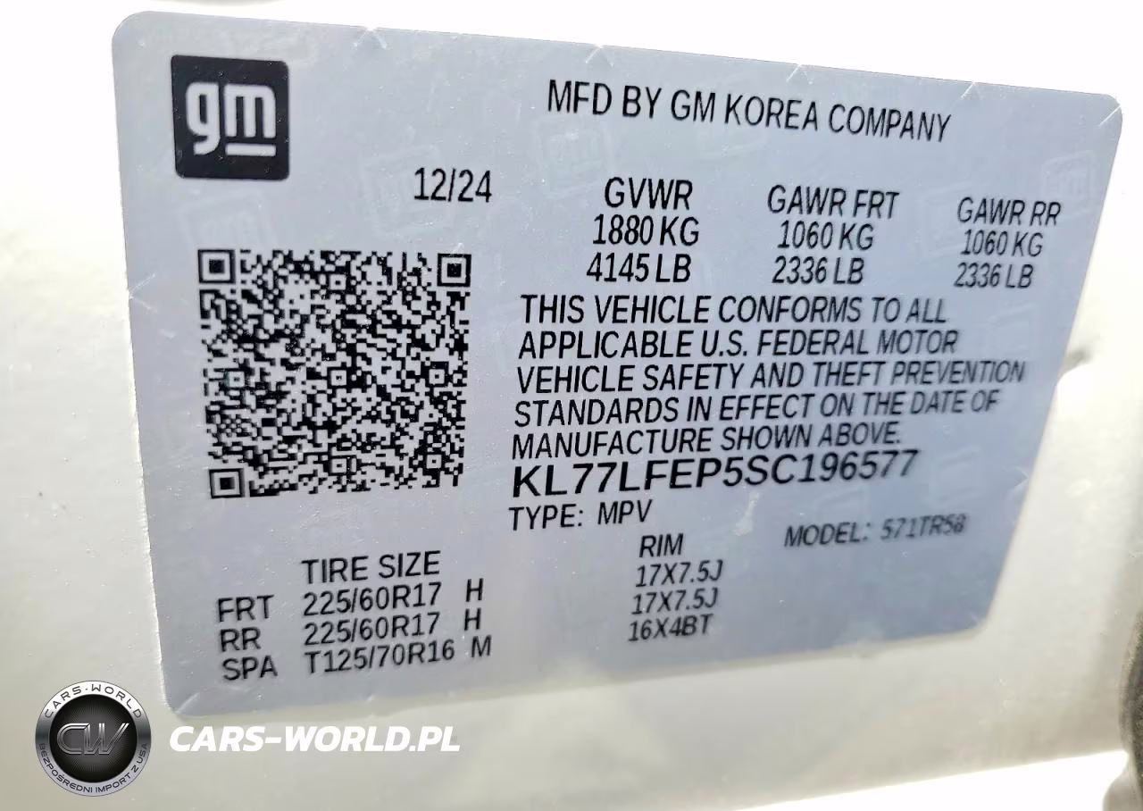 2025 Chevrolet Trax Ls VIN:KL77LFEP5SC196577 - 13