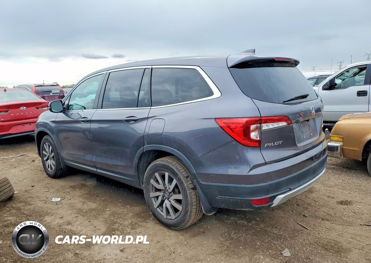 2020 Honda Pilot Exl VIN:5FNYF6H53LB067072 - 2