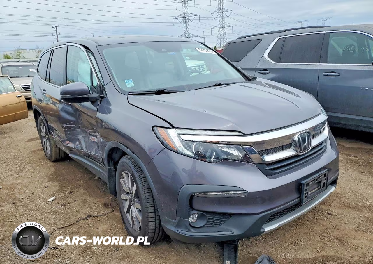 2020 Honda Pilot Exl VIN:5FNYF6H53LB067072 - 4
