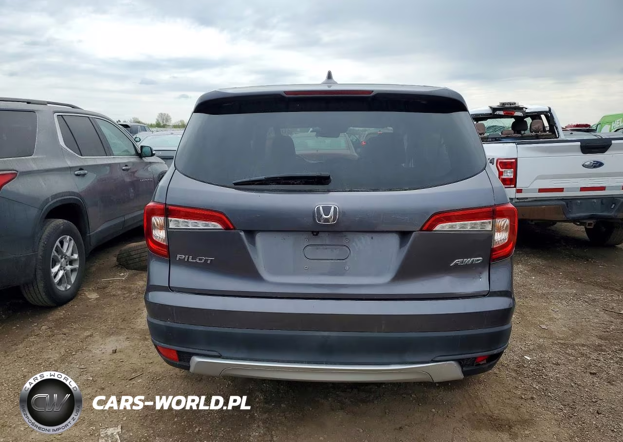 2020 Honda Pilot Exl VIN:5FNYF6H53LB067072 - 6