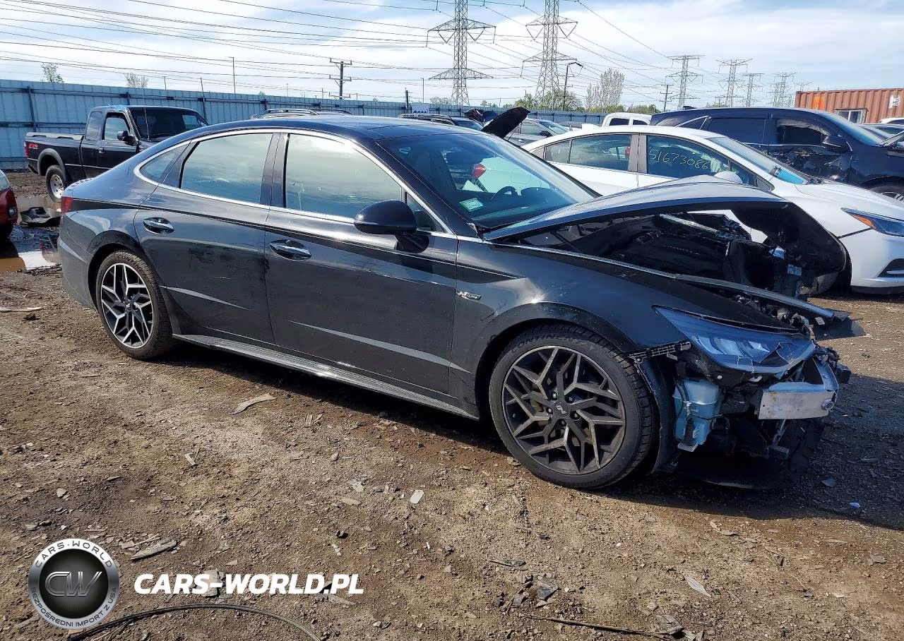 2022 Hyundai Sonata N Line VIN:KMHL14JC0NA220732 - 4