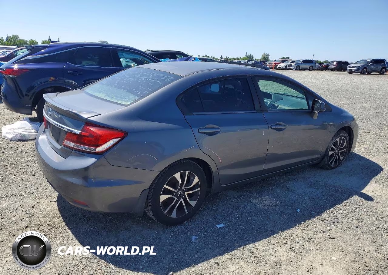 2013 Honda Civic Exl VIN:19XFB2F98DE213572 - 3
