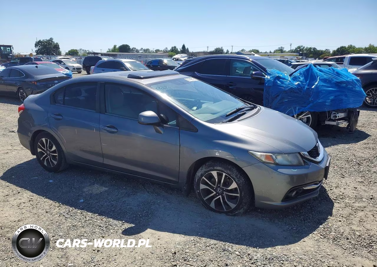 2013 Honda Civic Exl VIN:19XFB2F98DE213572 - 4