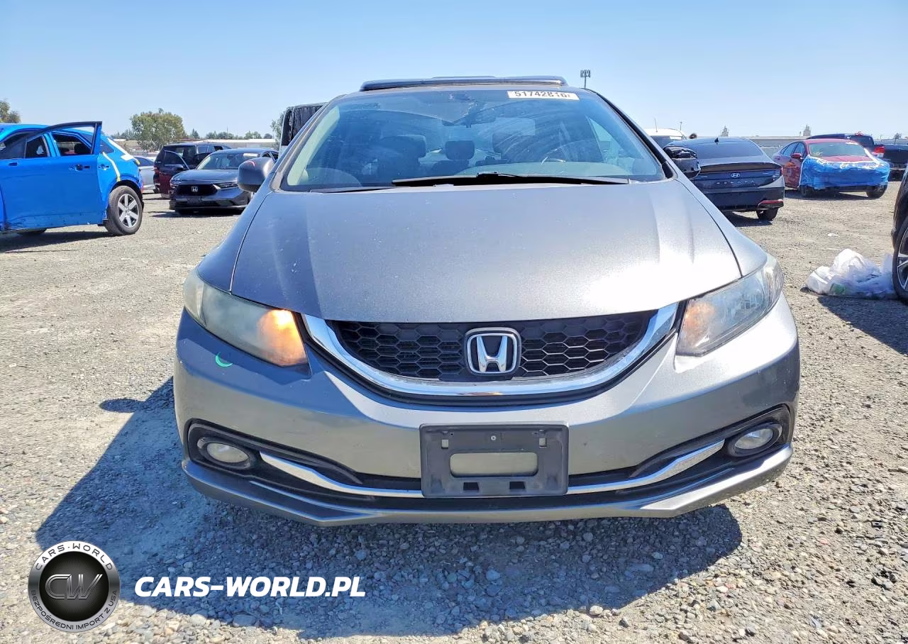 2013 Honda Civic Exl VIN:19XFB2F98DE213572 - 5