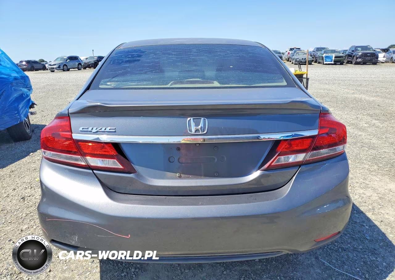 2013 Honda Civic Exl VIN:19XFB2F98DE213572 - 6