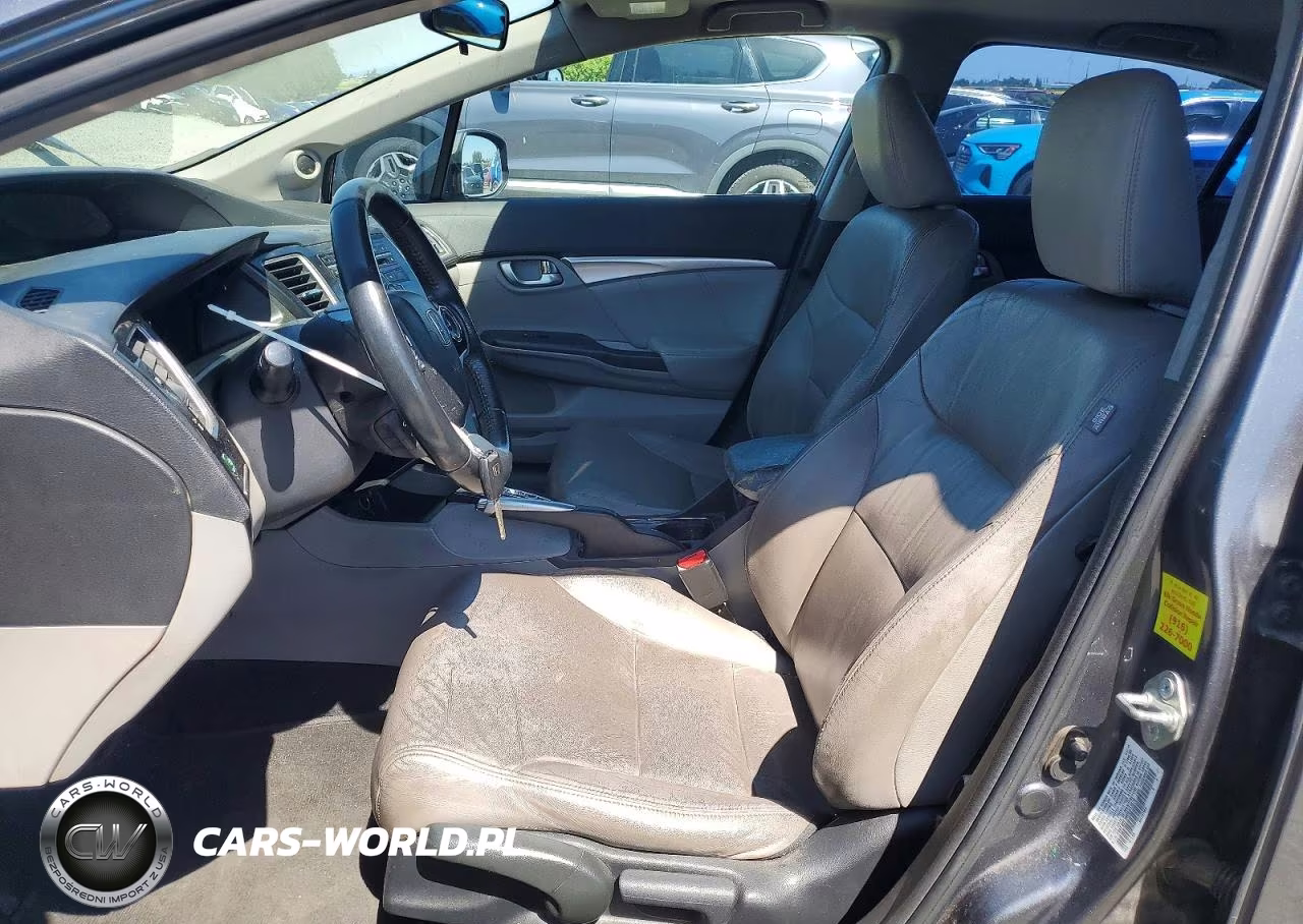 2013 Honda Civic Exl VIN:19XFB2F98DE213572 - 7