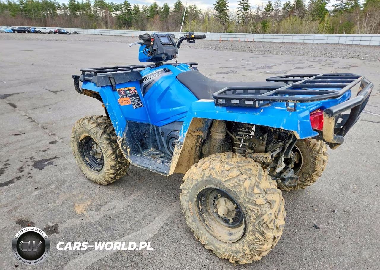 2019 Polaris Sporstman 570 Sr Atv VIN:4XASEA576KA607059 - 3