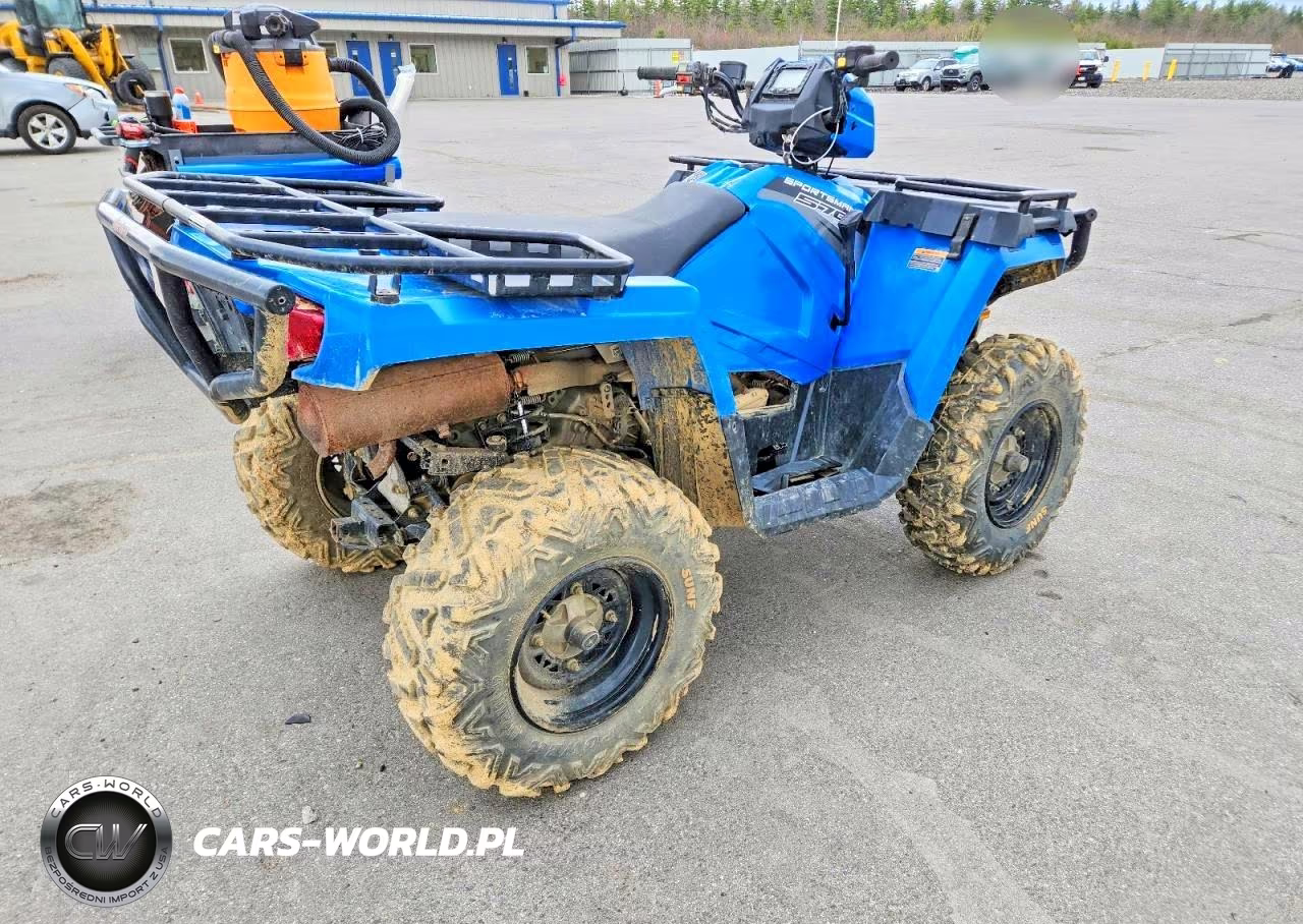 2019 Polaris Sporstman 570 Sr Atv VIN:4XASEA576KA607059 - 4