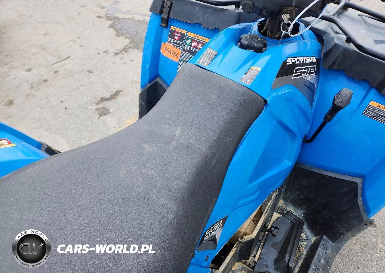 2019 Polaris Sporstman 570 Sr Atv VIN:4XASEA576KA607059 - 5