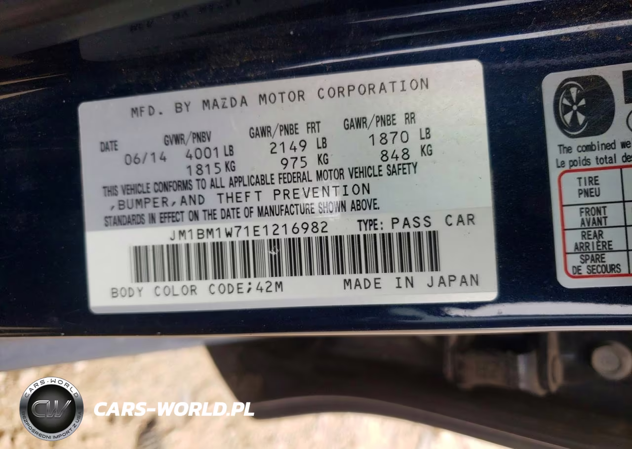 2014 Mazda 3 Grand Touring VIN:JM1BM1W71E1216982 - 12