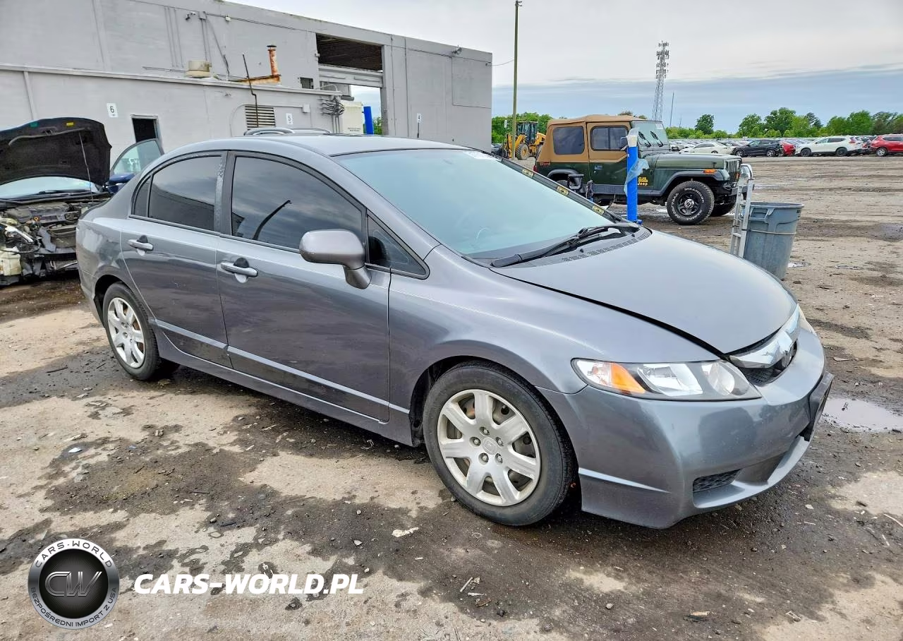 2011 Honda Civic Lx VIN:19XFA1F50BE049287 - 4