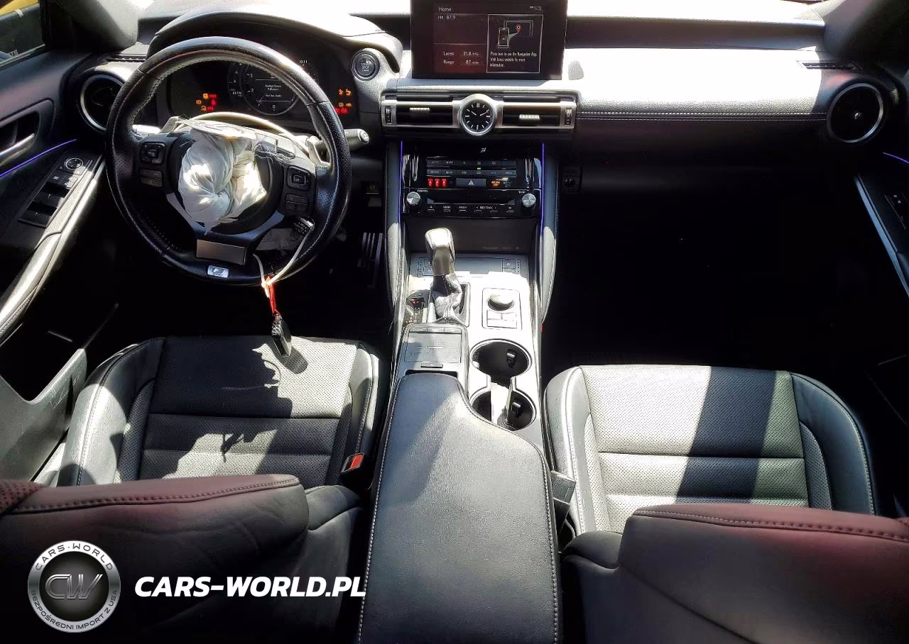2021 Lexus Is 350 F Sport VIN:JTHGZ1B25M5042907 - 8