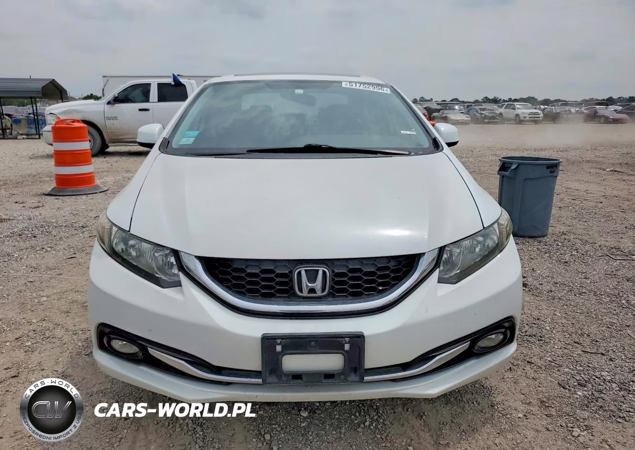 2013 Honda Civic Exl VIN:19XFB2F96DE059492 - 5