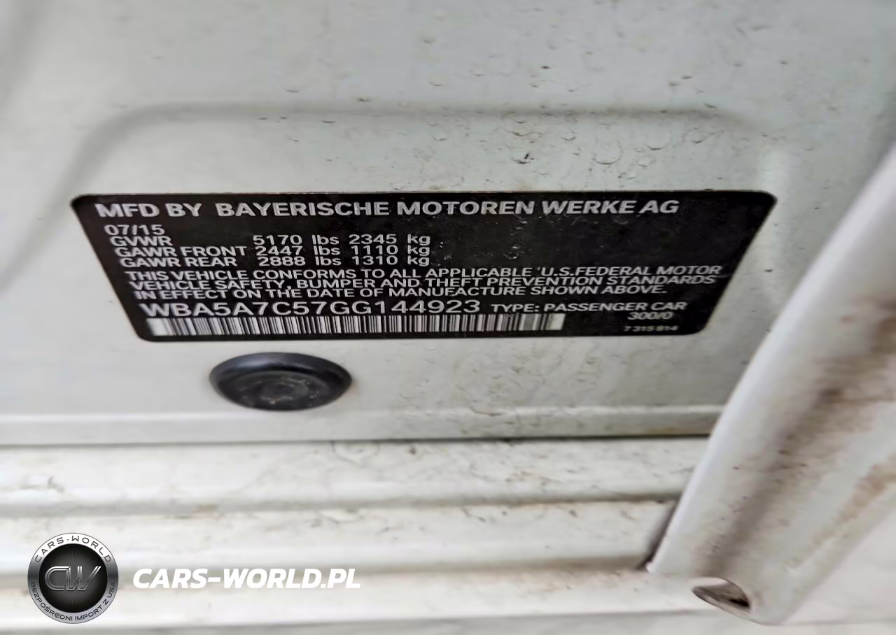 2016 BMW 528 Xi VIN:WBA5A7C57GG144923 - 12