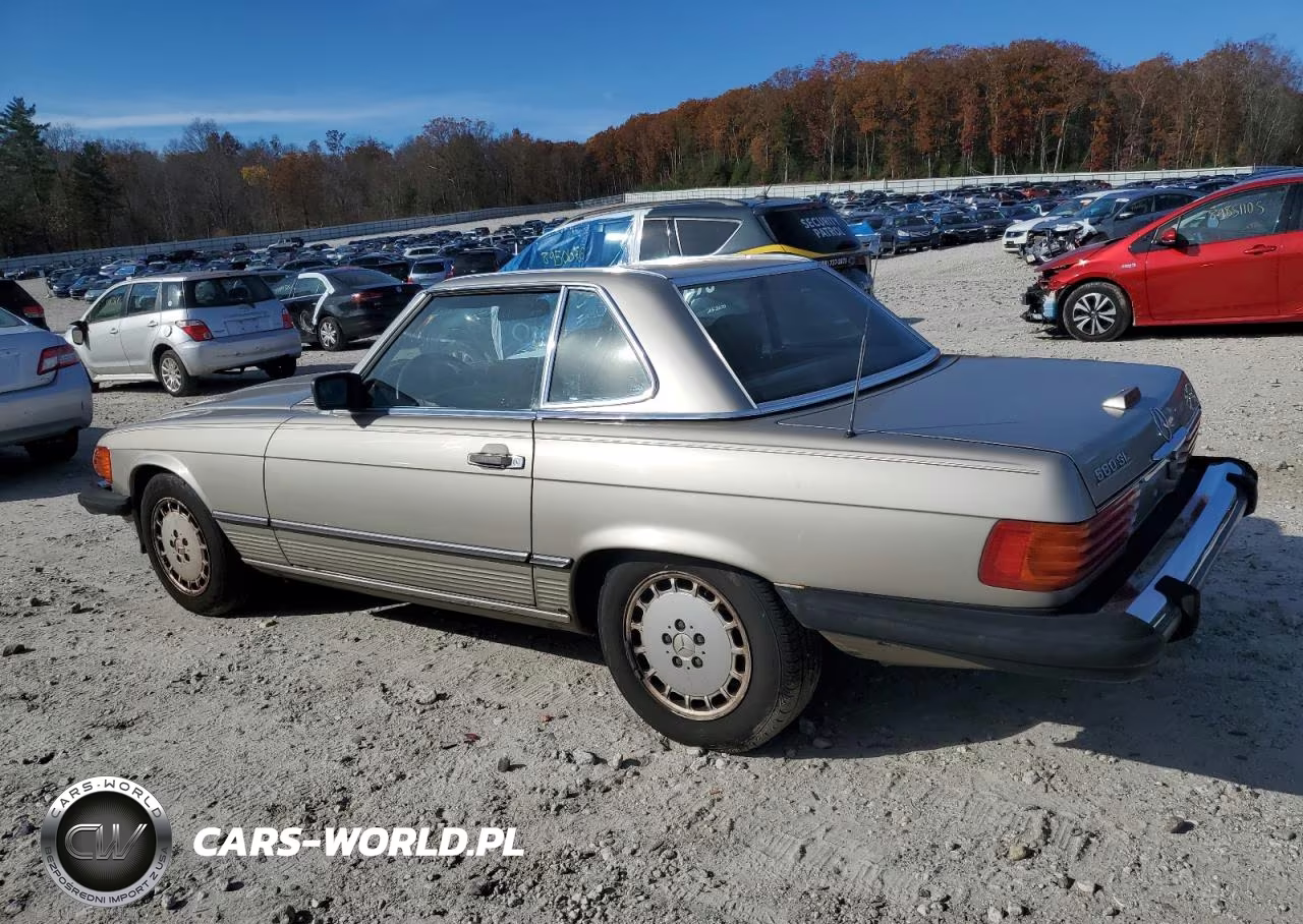 1988 Mercedes-Benz 560 Sl VIN:WDBBA4803JA079971 - 2