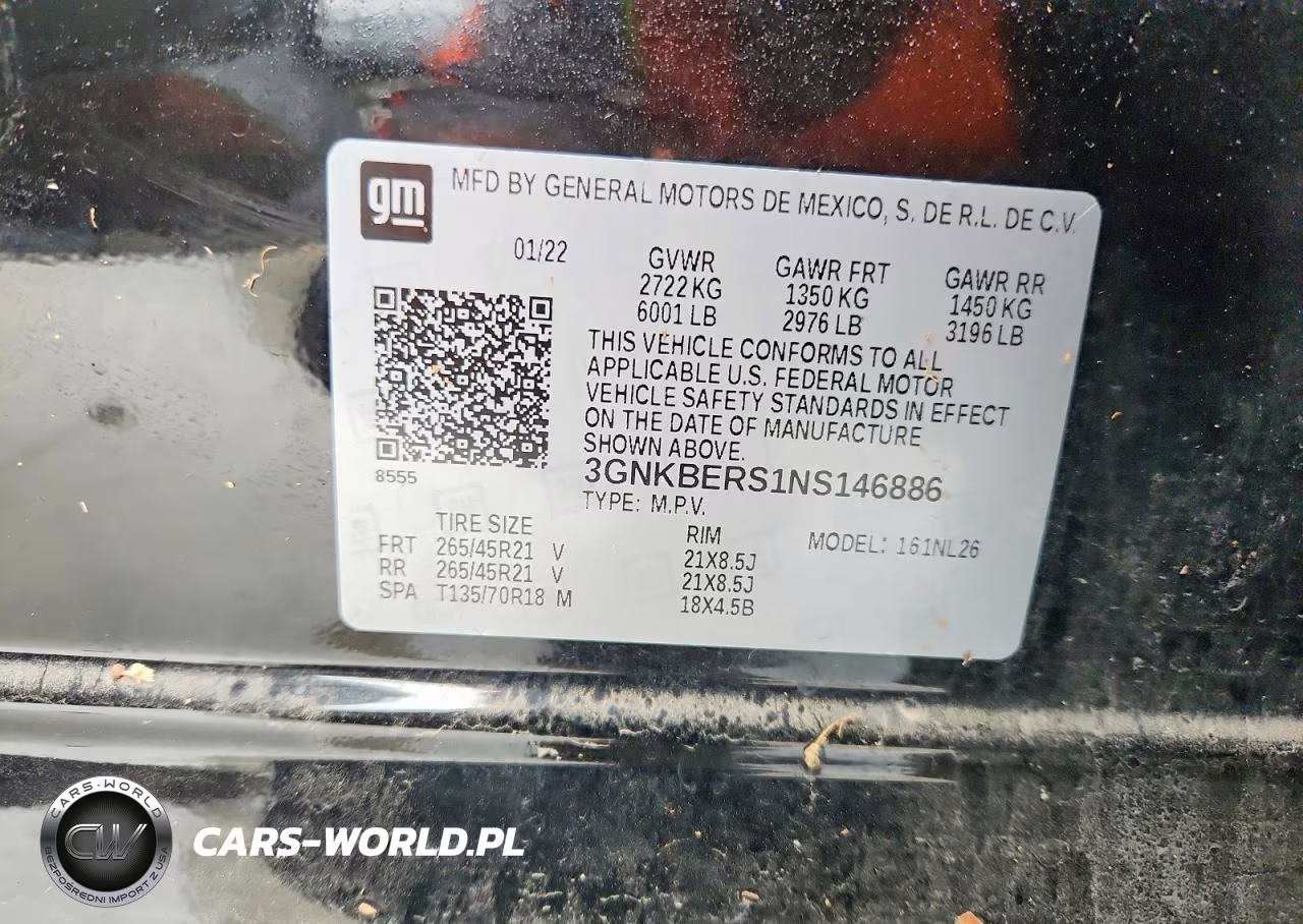 2022 Chevrolet Blazer Rs VIN:3GNKBERS1NS146886 - 13
