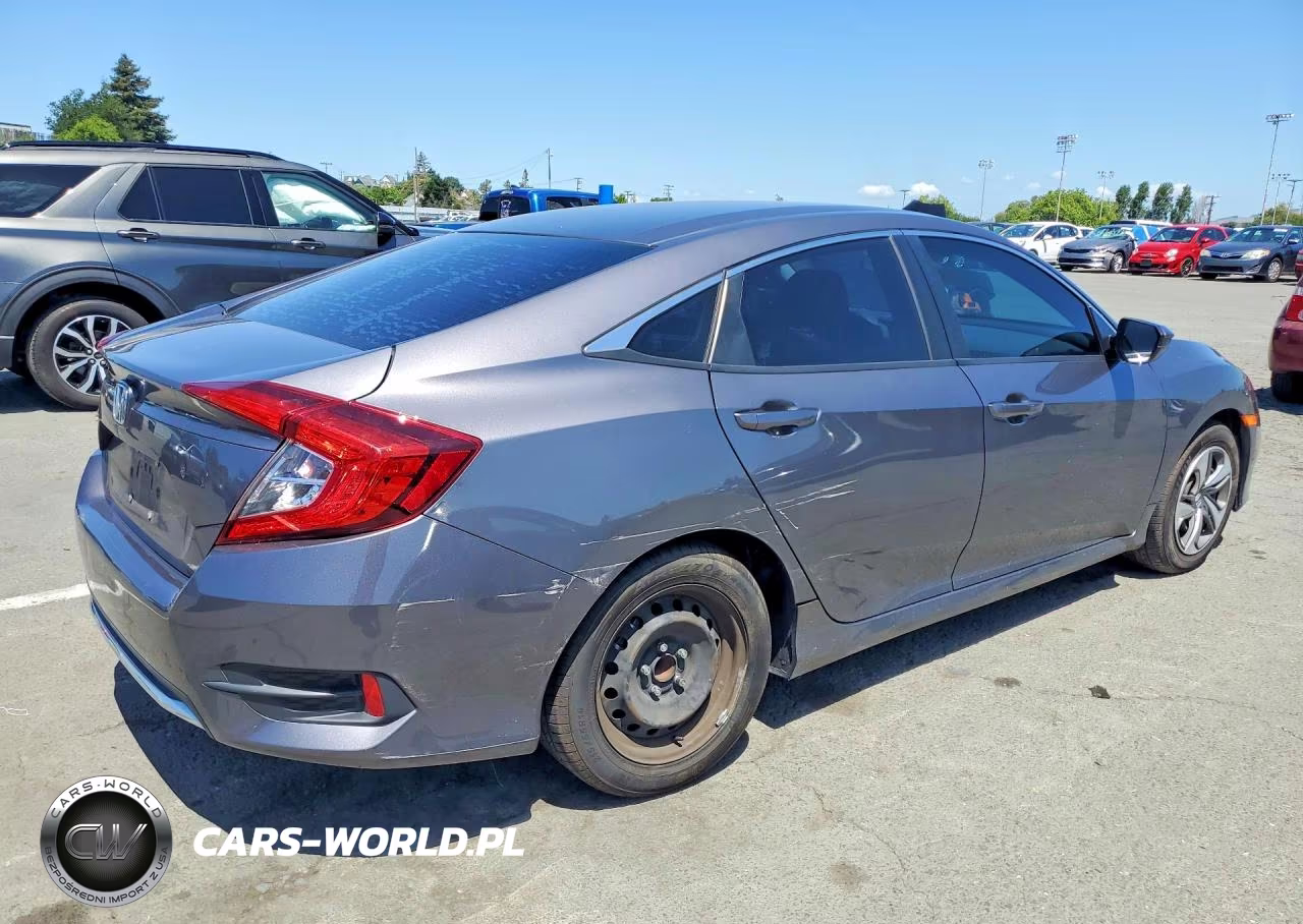 2019 Honda Civic Lx VIN:2HGFC2F6XKH535183 - 3
