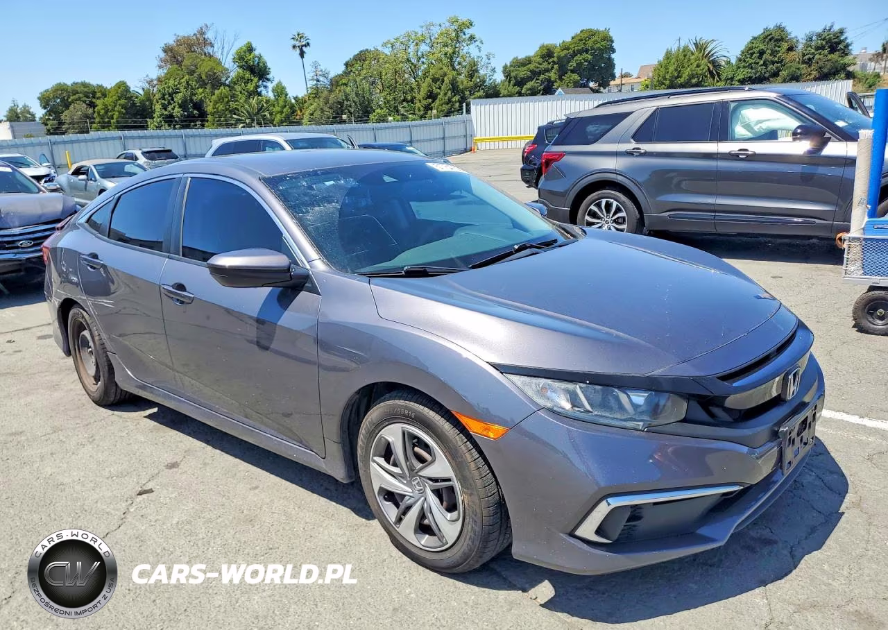 2019 Honda Civic Lx VIN:2HGFC2F6XKH535183 - 4