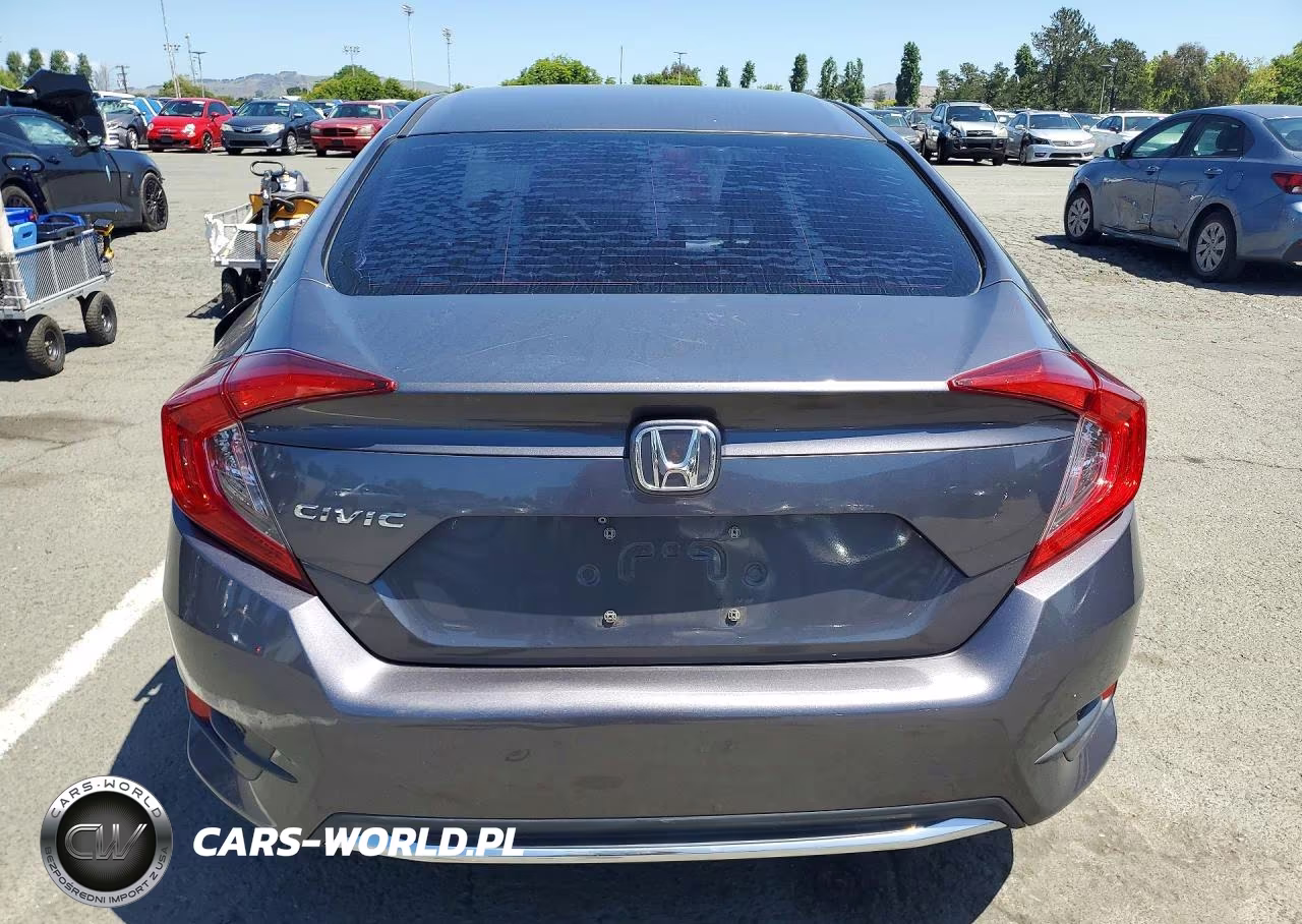 2019 Honda Civic Lx VIN:2HGFC2F6XKH535183 - 6