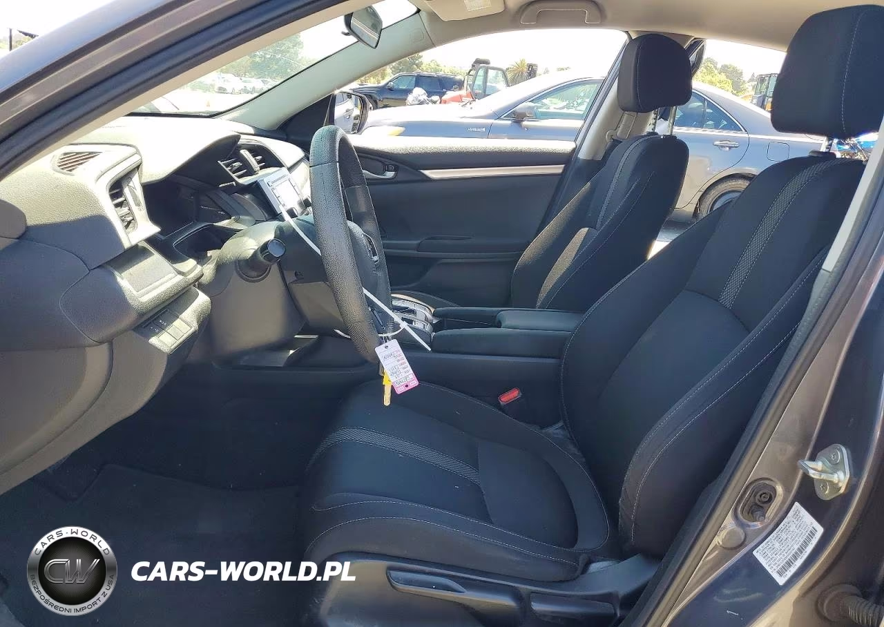 2019 Honda Civic Lx VIN:2HGFC2F6XKH535183 - 7