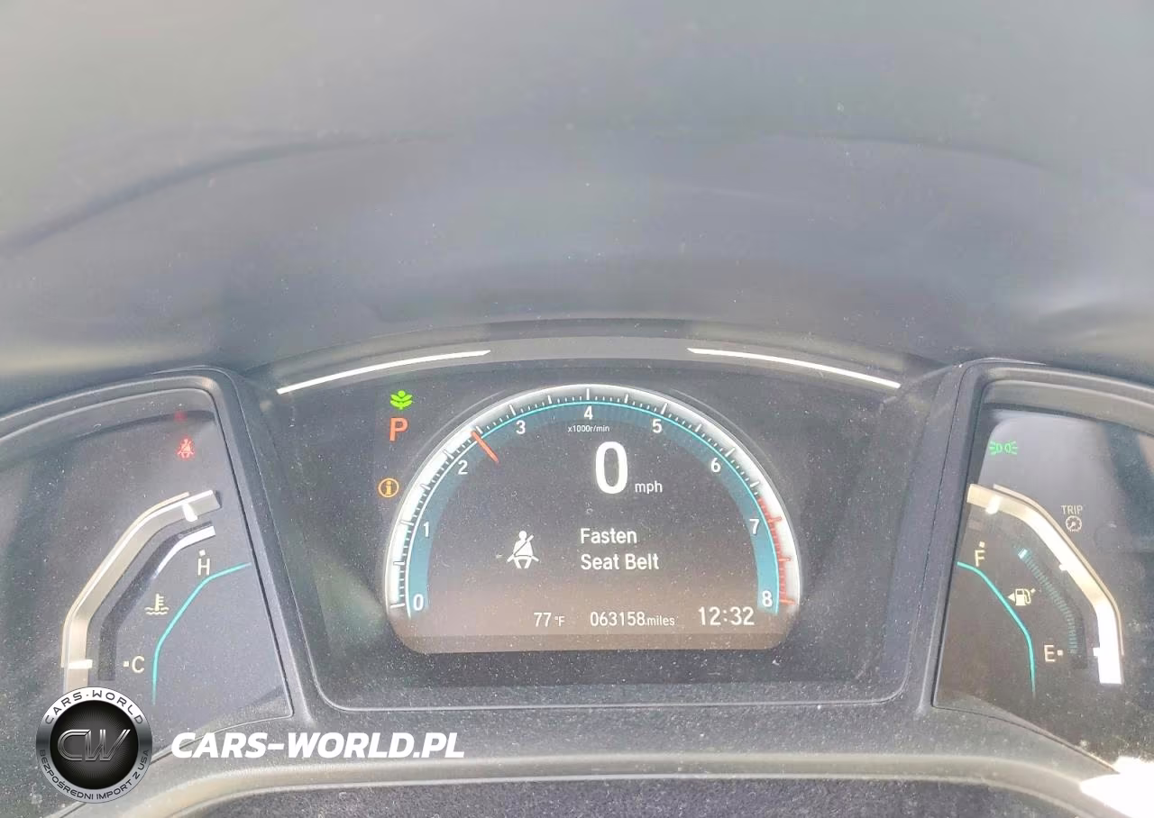 2019 Honda Civic Lx VIN:2HGFC2F6XKH535183 - 9