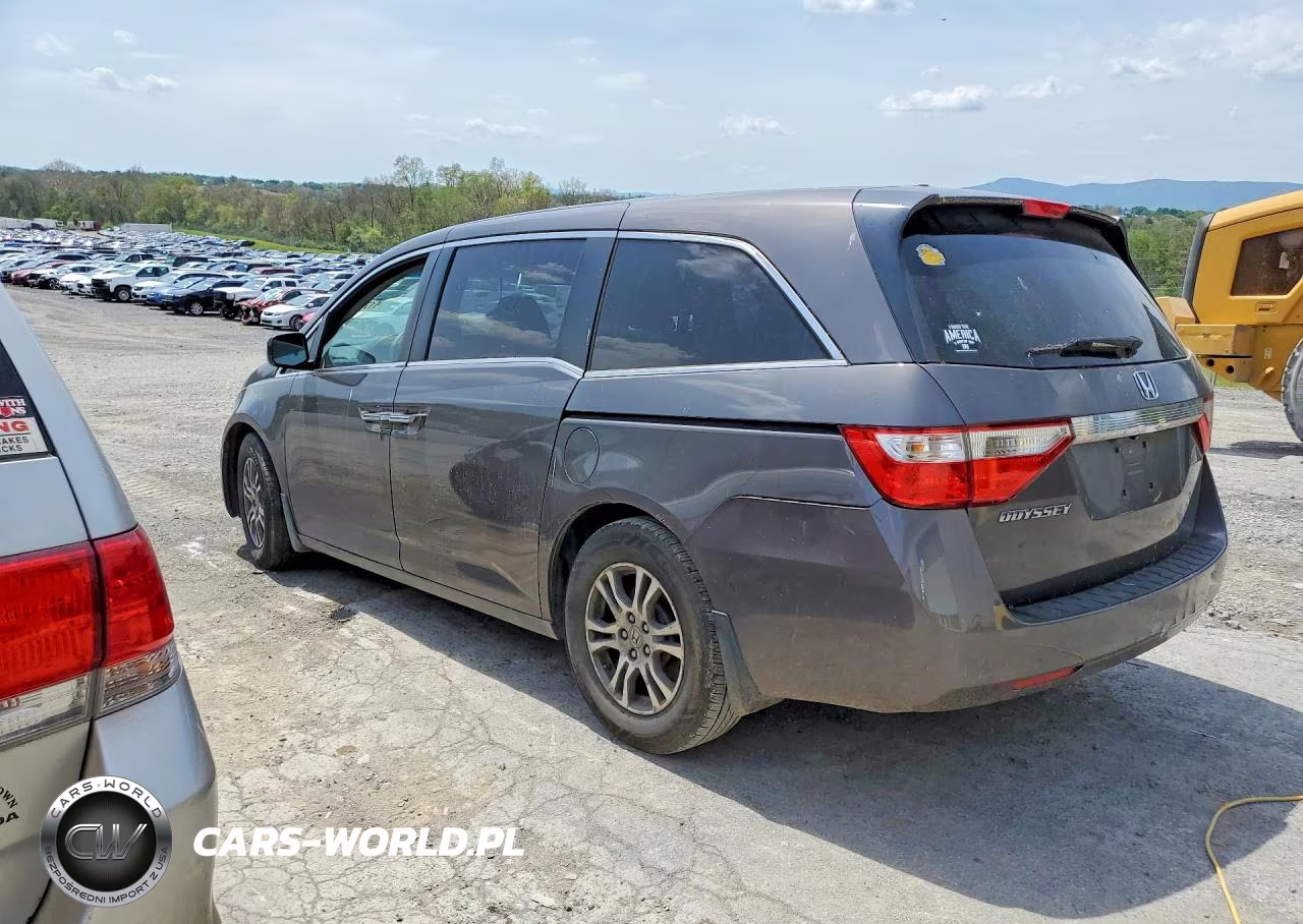 2011 Honda Odyssey Exl VIN:5FNRL5H61BB034196 - 2
