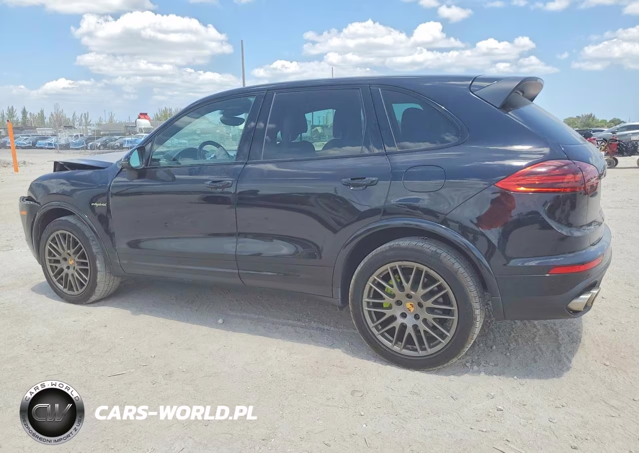 2017 Porsche Cayenne Se Hybrid Platinum VIN:WP1AE2A23HLA69534 - 2
