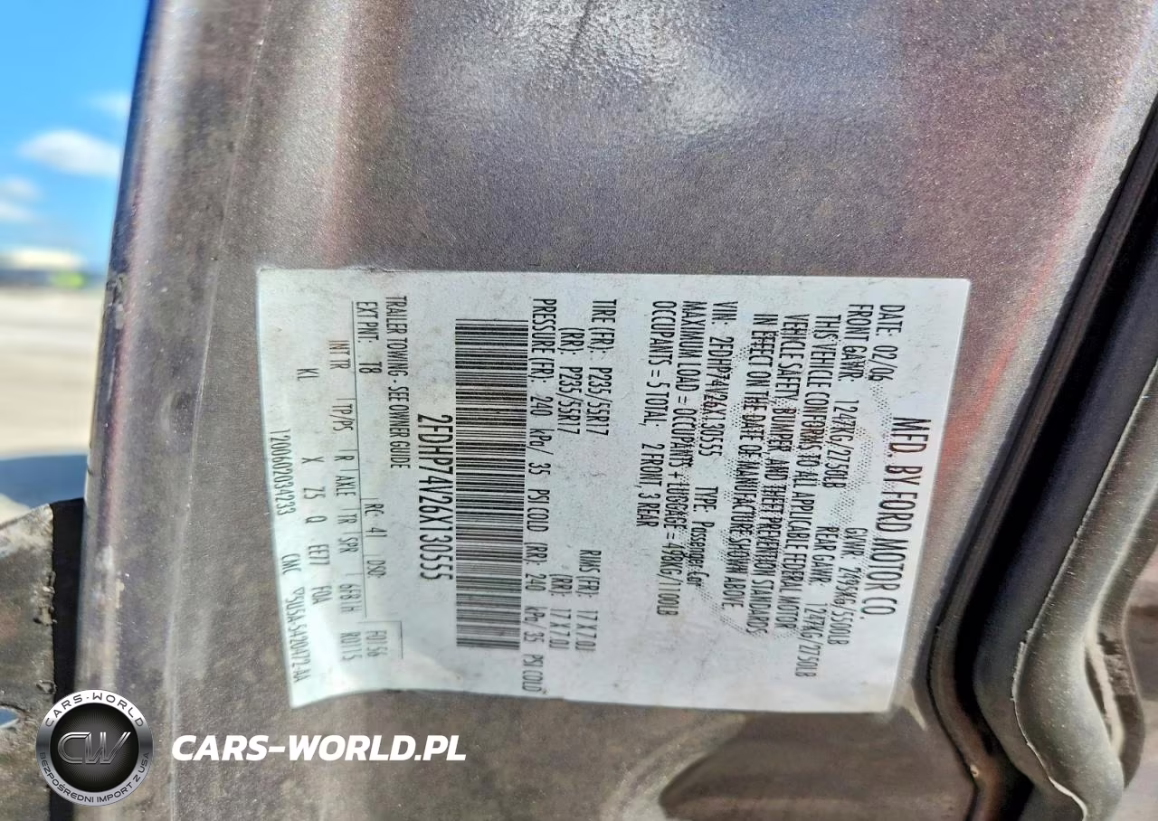 2006 Ford Crown Victoria Lx VIN:2FDHP74V26X130555 - 12
