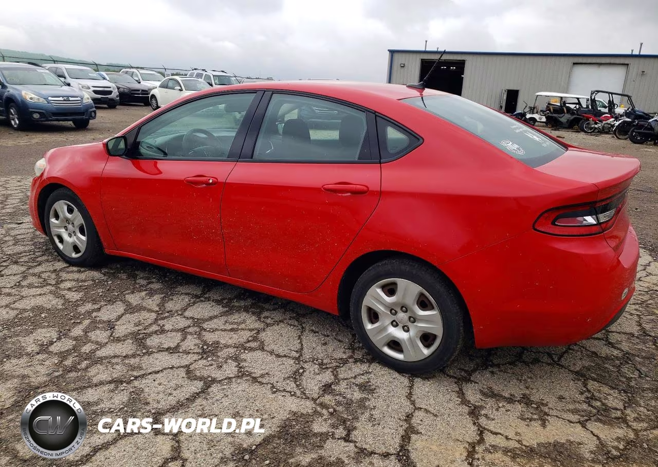 2016 Dodge Dart Se VIN:1C3CDFAA5GD752604 - 2