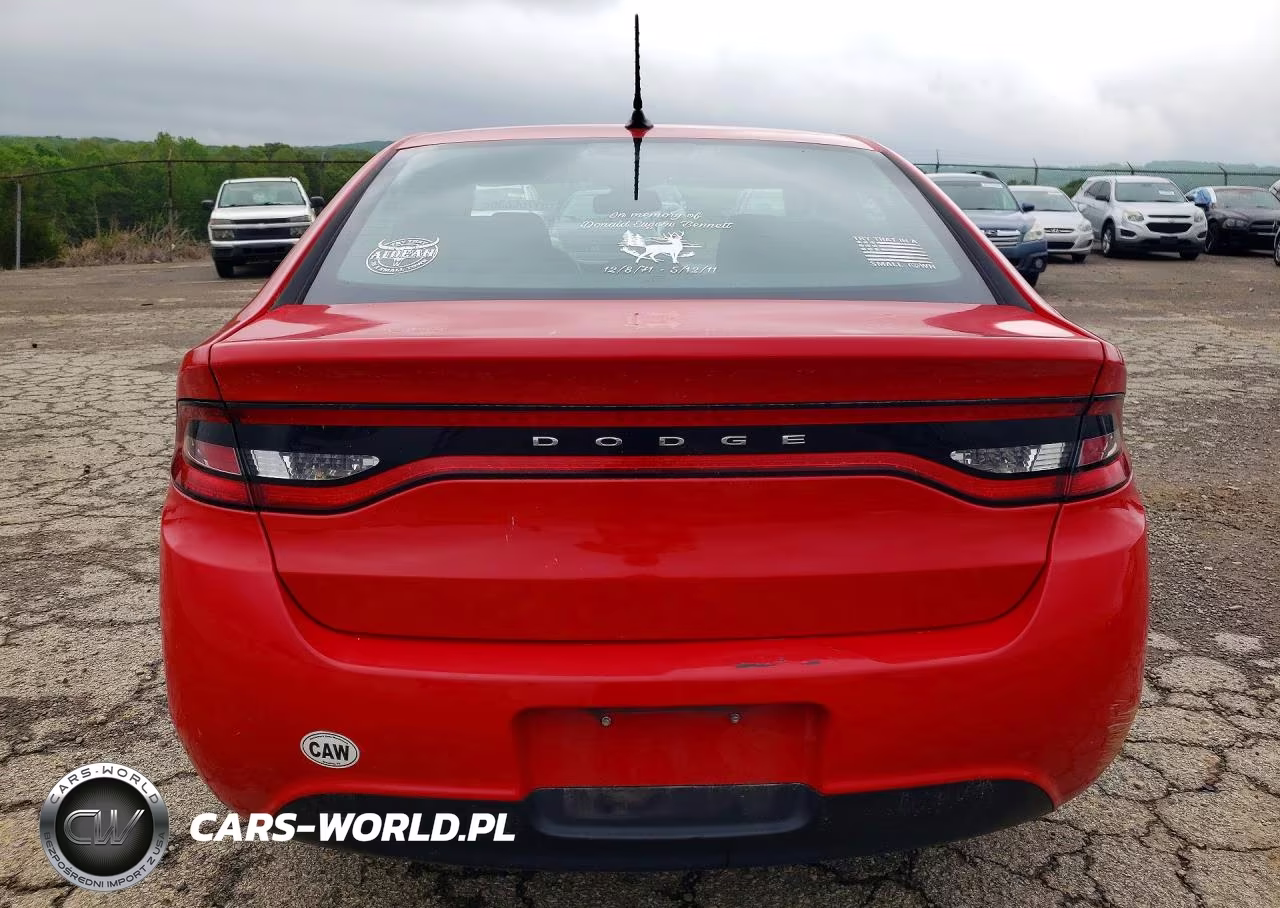 2016 Dodge Dart Se VIN:1C3CDFAA5GD752604 - 6