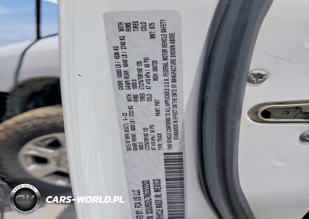 2022 Ram 2500 Big Horn VIN:3C6UR5DL7NG322203 - 13