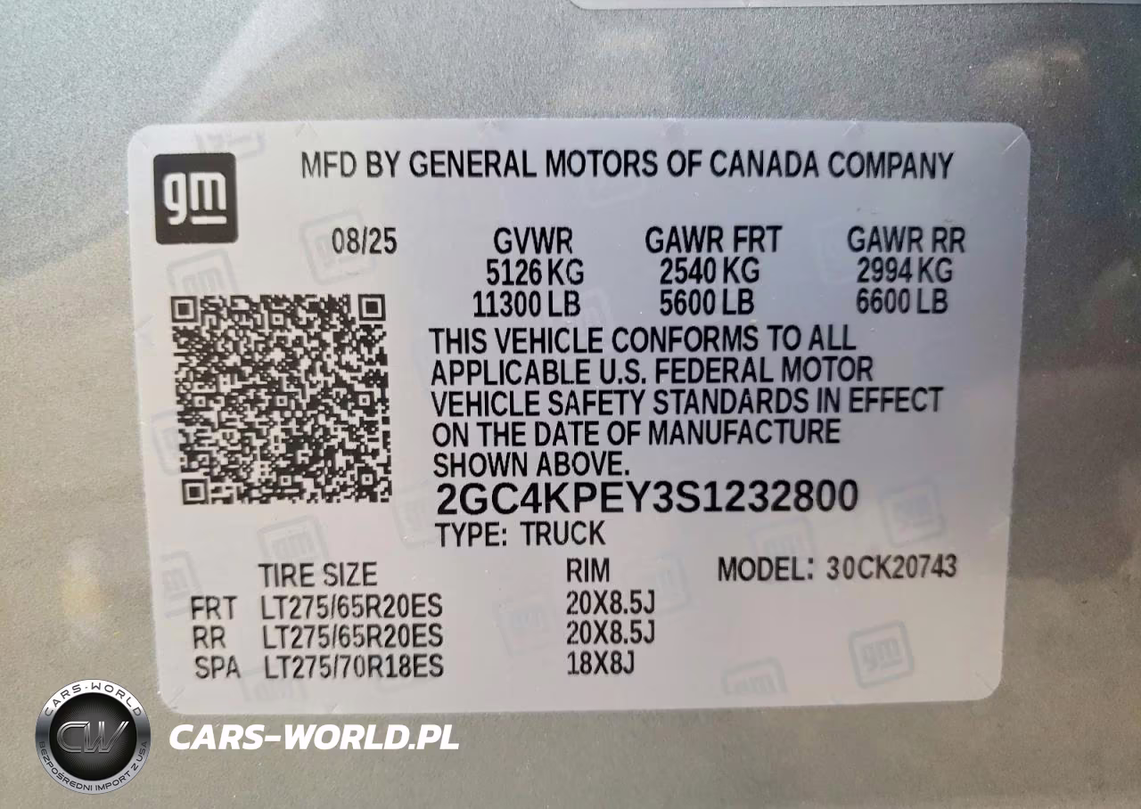 2025 Chevrolet Silverado K2500 Heavy Duty Ltz VIN:2GC4KPEY3S1232800 - 12