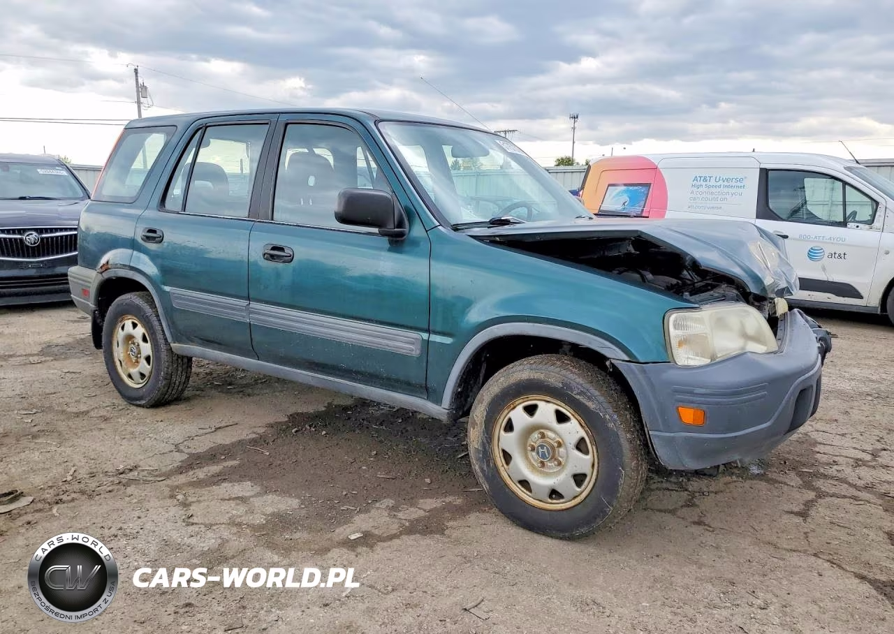 2001 Honda Cr-V Lx VIN:JHLRD284X1S002491 - 4