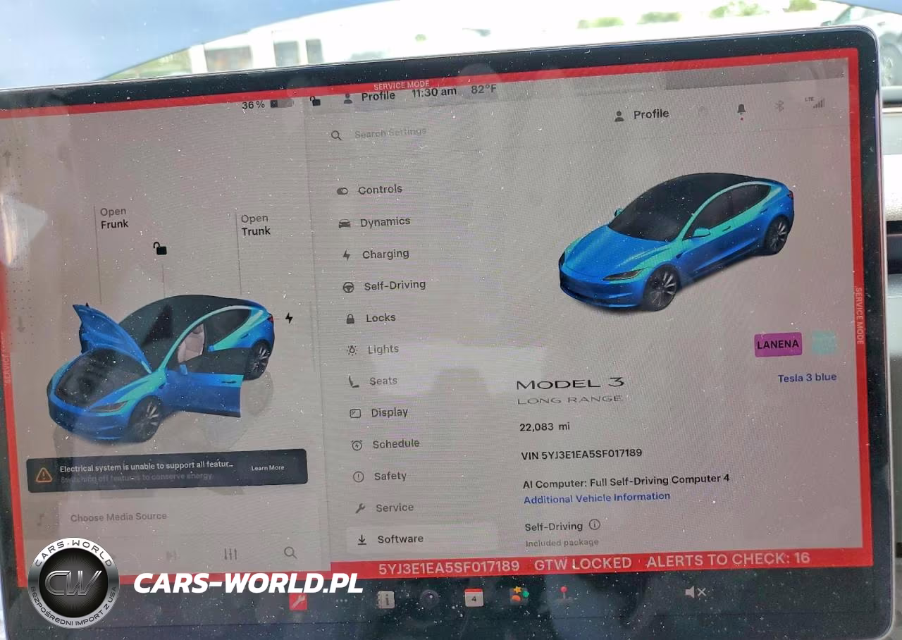2025 Tesla Model 3 VIN:5YJ3E1EA5SF017189 - 9