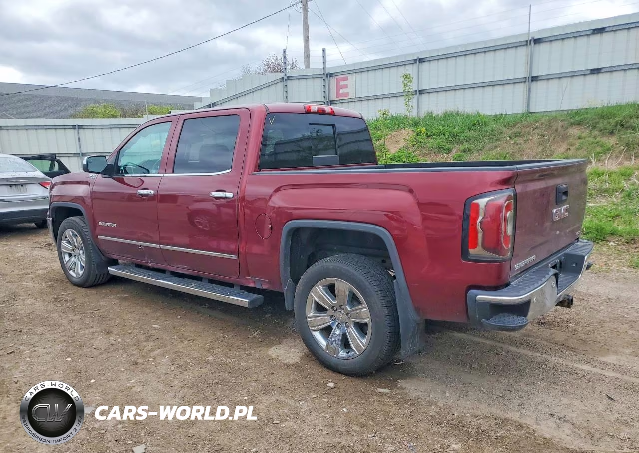 2016 GMC Sierra K1500 Slt VIN:3GTU2NECXGG307354 - 2