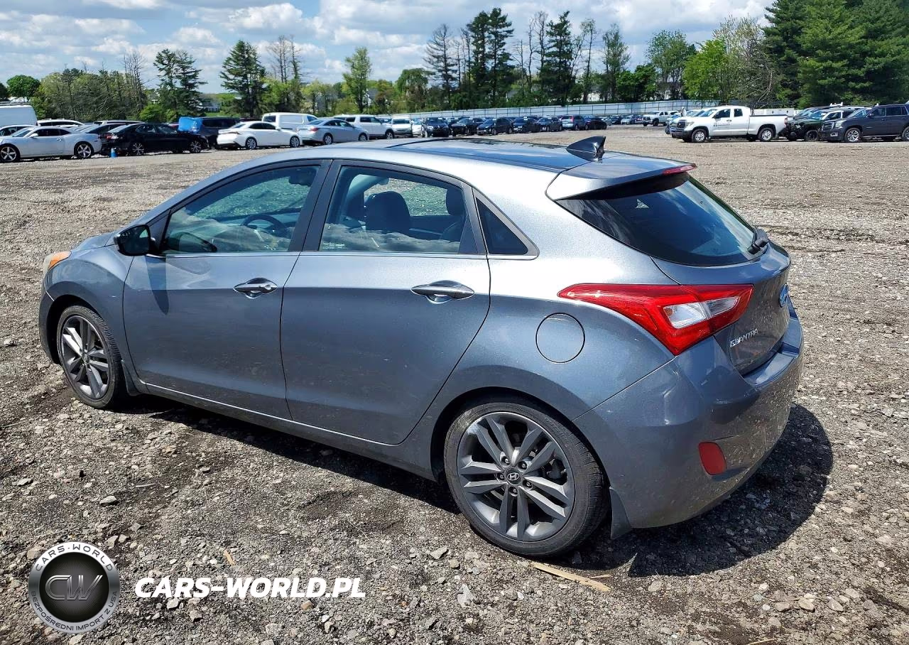 2016 Hyundai Elantra Gt Base VIN:KMHD35LH2GU316229 - 2