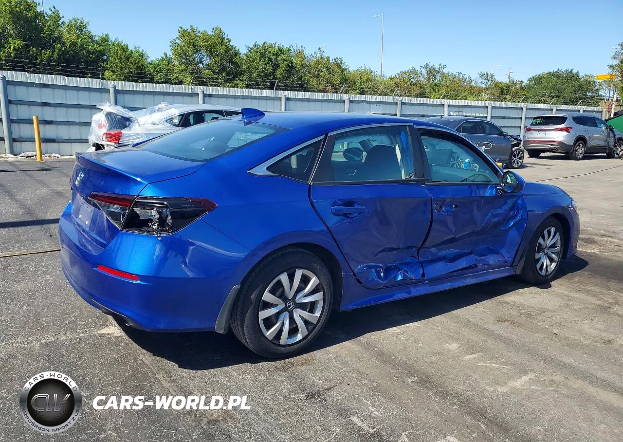 2024 Honda Civic Lx VIN:2HGFE2F2XRH559999 - 3