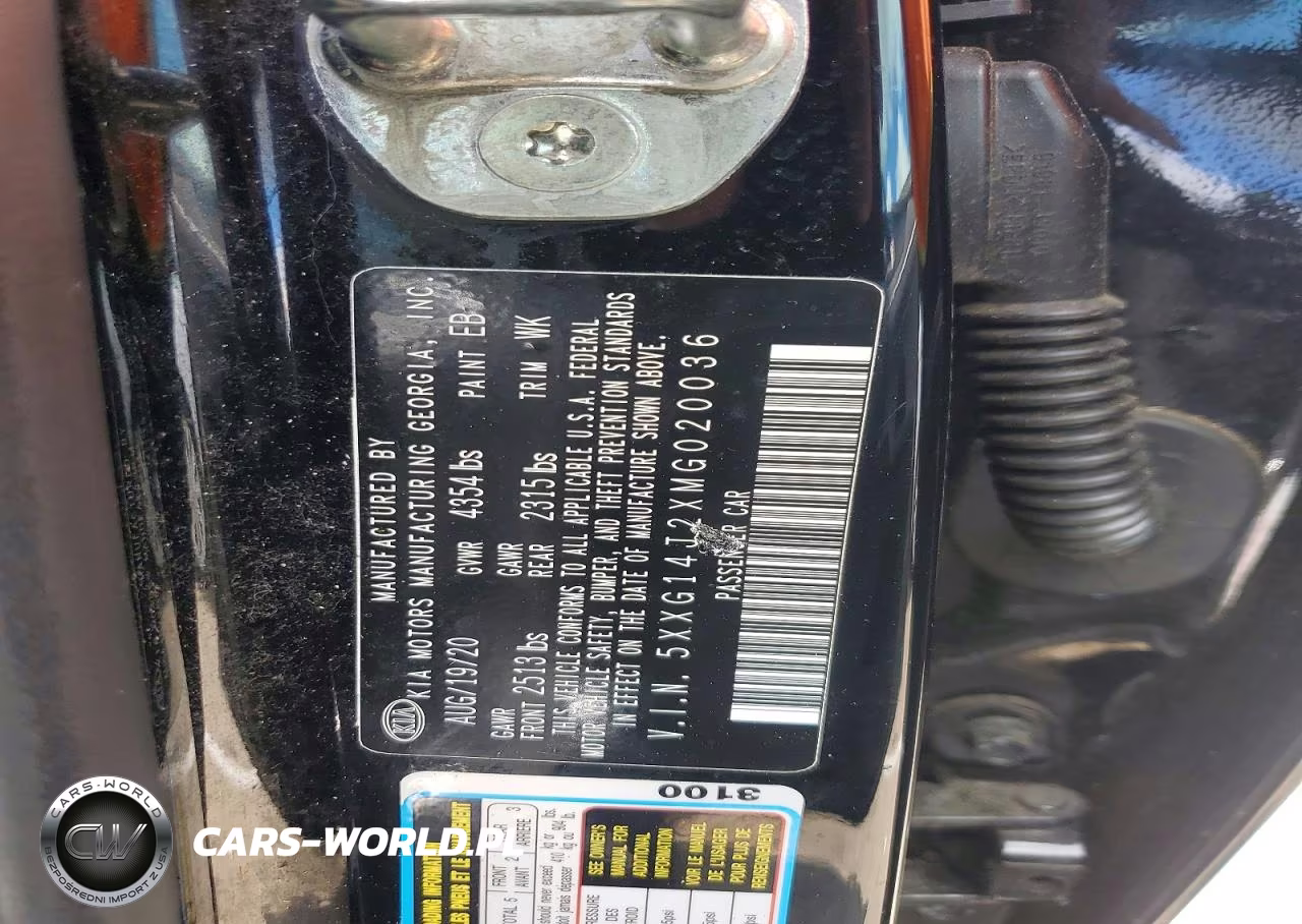 2021 Kia K5 Lxs VIN:5XXG14J2XMG020036 - 12
