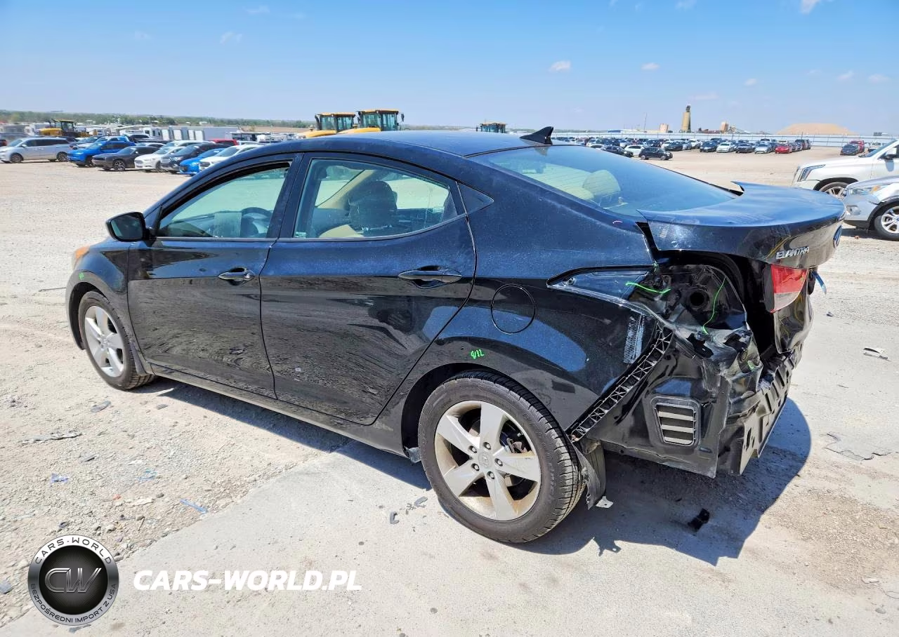 2013 Hyundai Elantra Gls VIN:5NPDH4AE4DH239040 - 2
