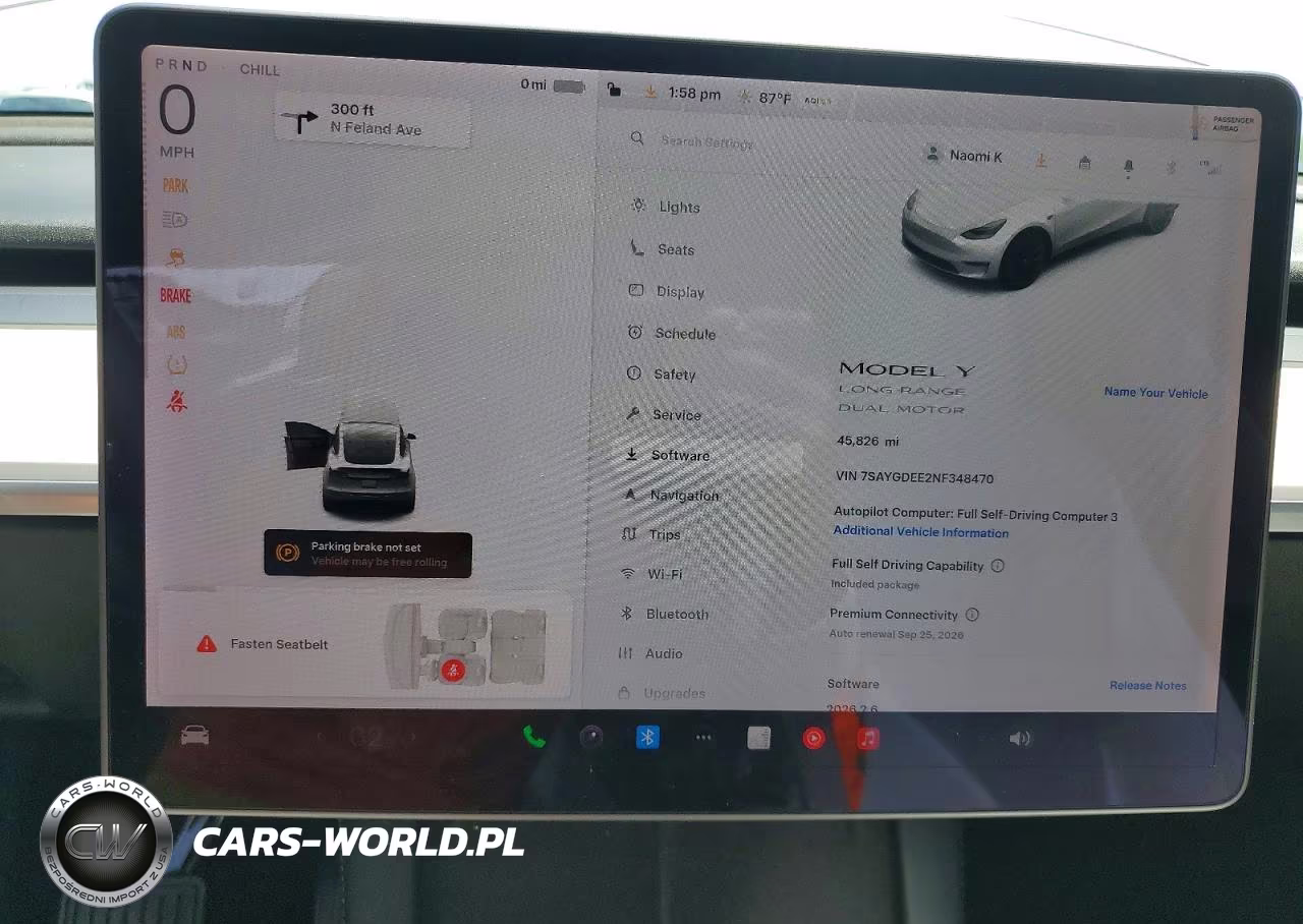 2022 Tesla Model Y VIN:7SAYGDEE2NF348470 - 9