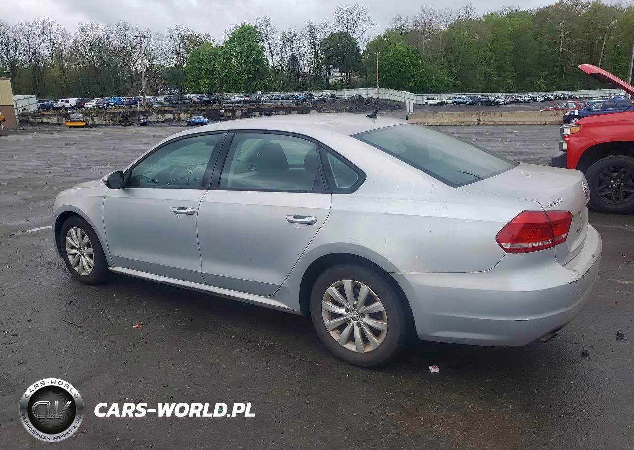 2012 Volkswagen Passat S VIN:1VWAP7A38CC064224 - 2