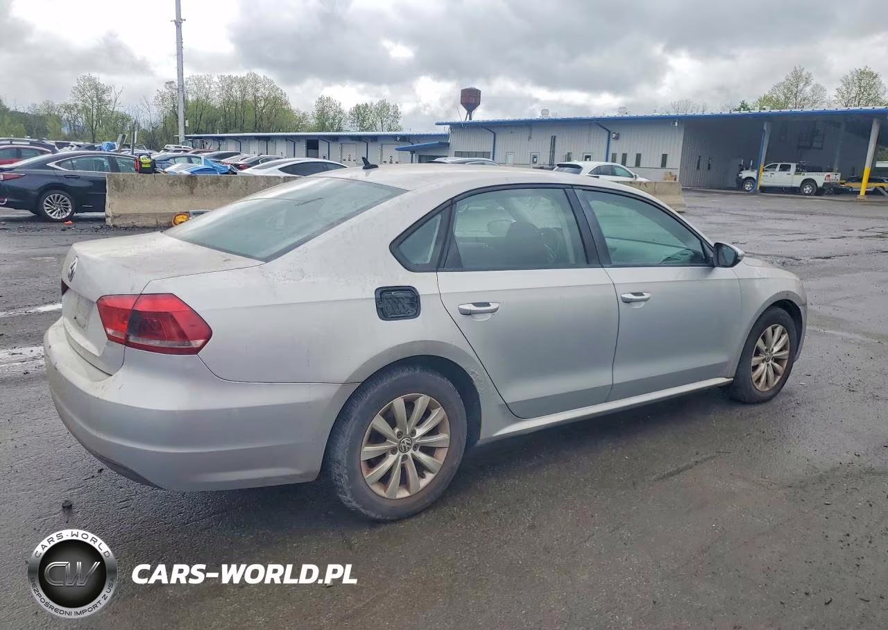 2012 Volkswagen Passat S VIN:1VWAP7A38CC064224 - 3