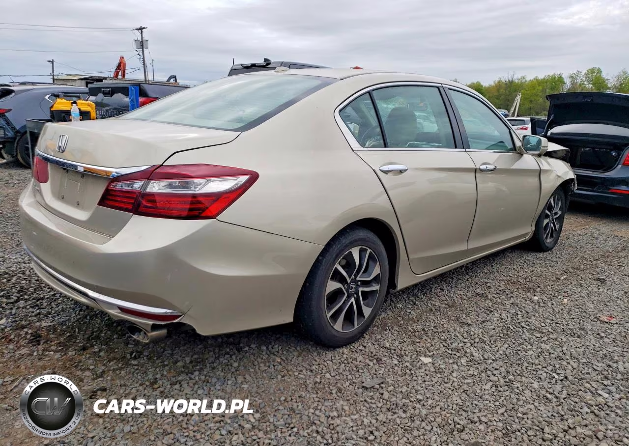 2016 Honda Accord Ex VIN:1HGCR2F77GA001221 - 3