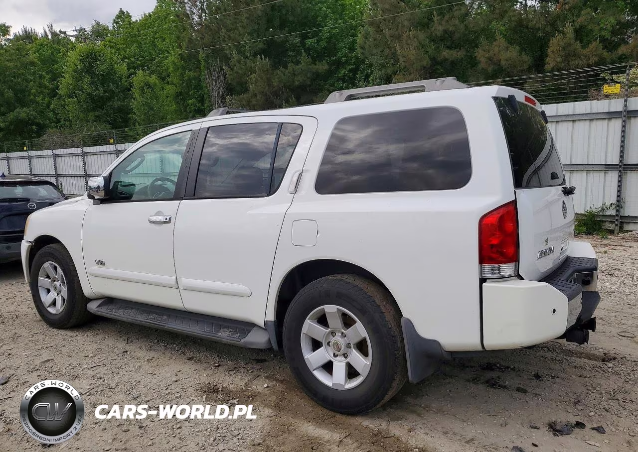 2006 Nissan Armada Se VIN:5N1AA08B36N738938 - 2