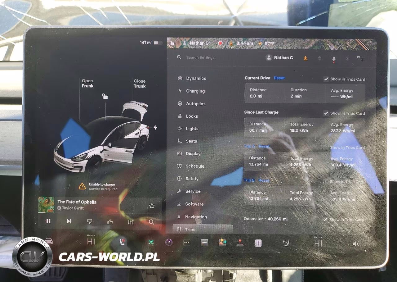 2021 Tesla Model 3 VIN:5YJ3E1EB2MF928415 - 9